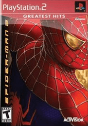 Spiderman 2 box art for Playstation 2